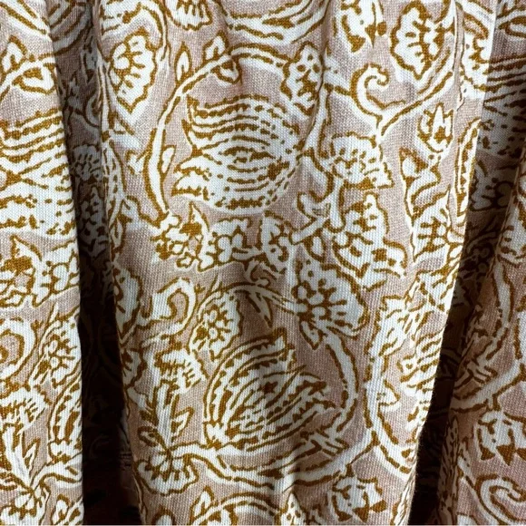 Anthro Let Me Be Eyelet Swing Top Sz XL Sleeveless Tiered Silhouette Boho Dreamy - Picture 12 of 16